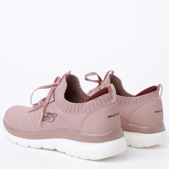 Sketchers bountiful mauve sneakers - Picture 2 of 9